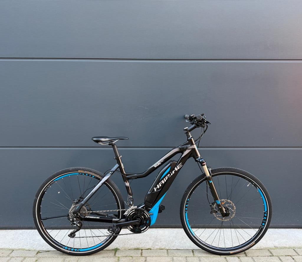 ZGAN Haibike Cross middenmotor elektrische fiets 400WH, Ophalen of Verzenden, Zo goed als nieuw