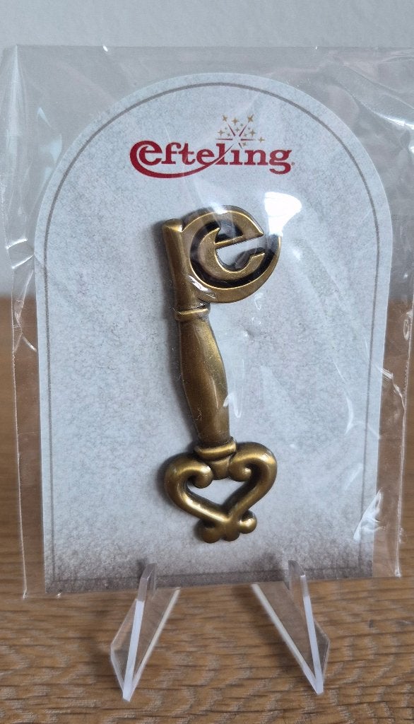 Efteling Personeels pin "Sleutel", Ophalen of Verzenden, Nieuw, Button of Speldje