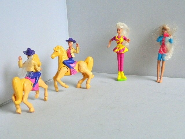 McDonalds 1996 # Barbie (4 stuks), Ophalen of Verzenden, Zo goed als nieuw, Barbie