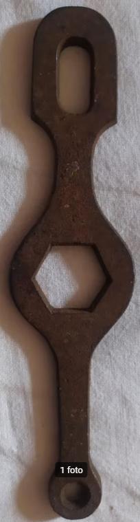 antieke moersleutel, Antiek en Kunst, Antiek | Gereedschap en Instrumenten, Ophalen of Verzenden