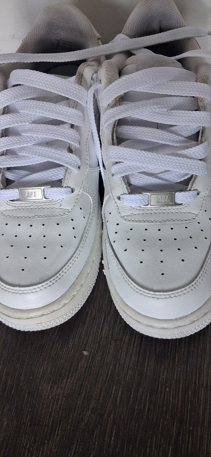 Nike Air Force 1 Witte Sneakers - Maat 38,5, Wit, Ophalen of Verzenden, Sneakers of Gympen, Nike Air Force 1