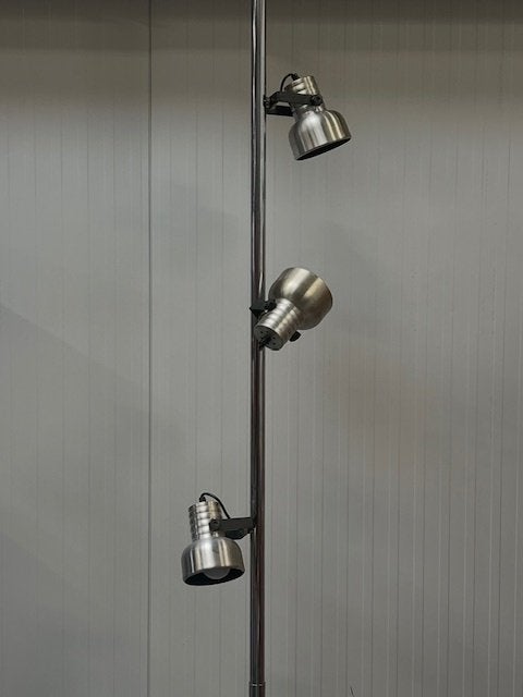 Jaren 70 klemlamp vintage vloerlamp retro design klem lamp, Ophalen, Gebruikt, 200 cm of meer, .
