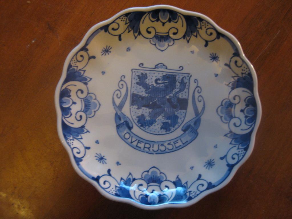 Porceleyne Fles provincie bordje Overijssel, Ophalen of Verzenden