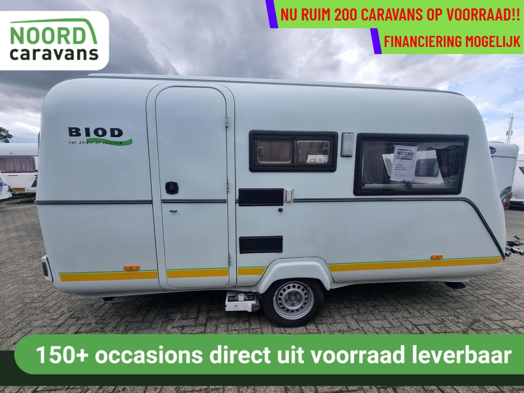 BIOD 420 T MOVER + BOOG LUIFEL + FIETSENDRAGER + DWARSBED, Caravans en Kamperen, Mover, Bedrijf, 750 - 1000 kg, 6 tot 7 meter