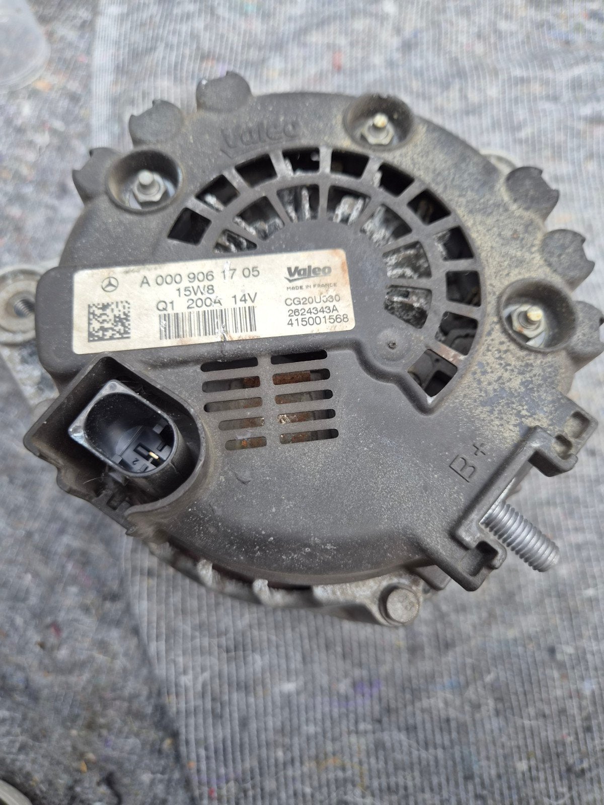 Dynamo mercedes A 000 906 17 05, Ophalen of Verzenden, Gebruikt, Mercedes-Benz