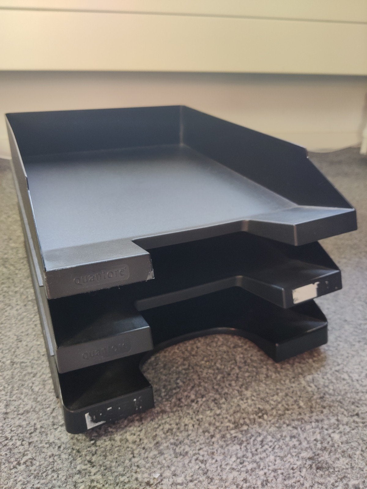 3 bureau organizers/opberg lades, zwart, Diversen, Bureau-accessoires, Ophalen of Verzenden