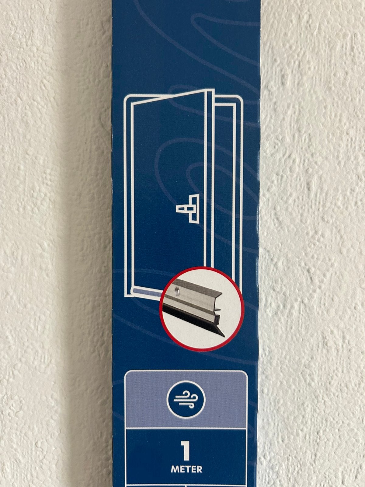 Tochtstrip onderkant voordeur NIEUW!, Doe-het-zelf en Verbouw, Ophalen, Zo goed als nieuw, Buitendeur, 200 tot 215 cm
