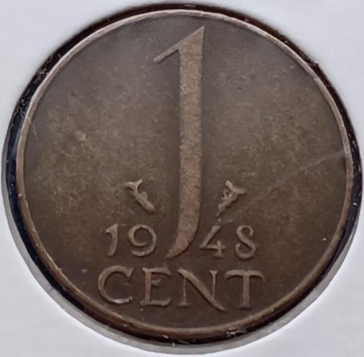 4 generaties centen - 1948-2016 UNC, Postzegels en Munten, Munten | Nederland, Verzenden, Koningin Wilhelmina, Overige waardes