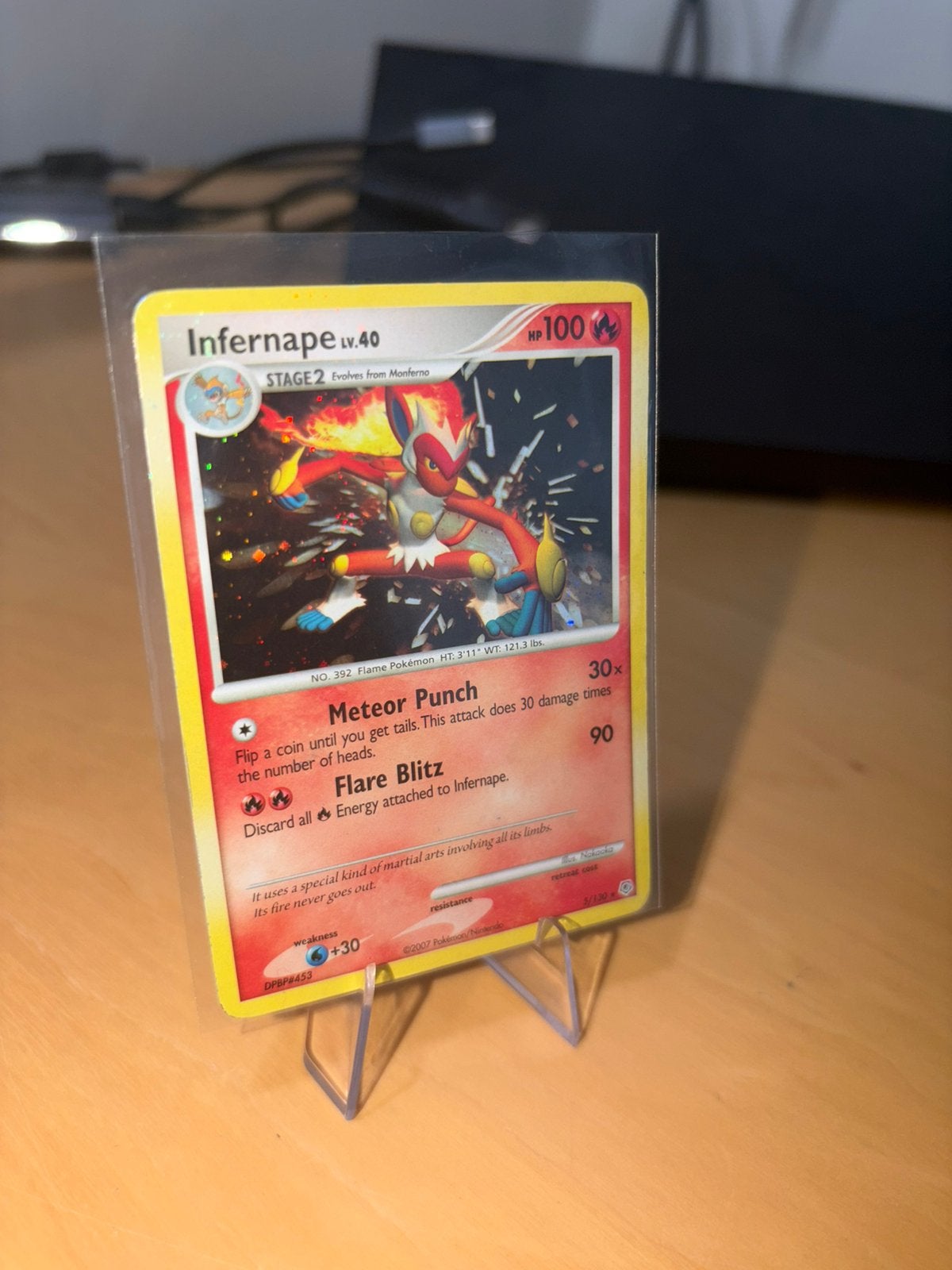 Infernape Diamond and Pearl Holo, Ophalen, Zo goed als nieuw