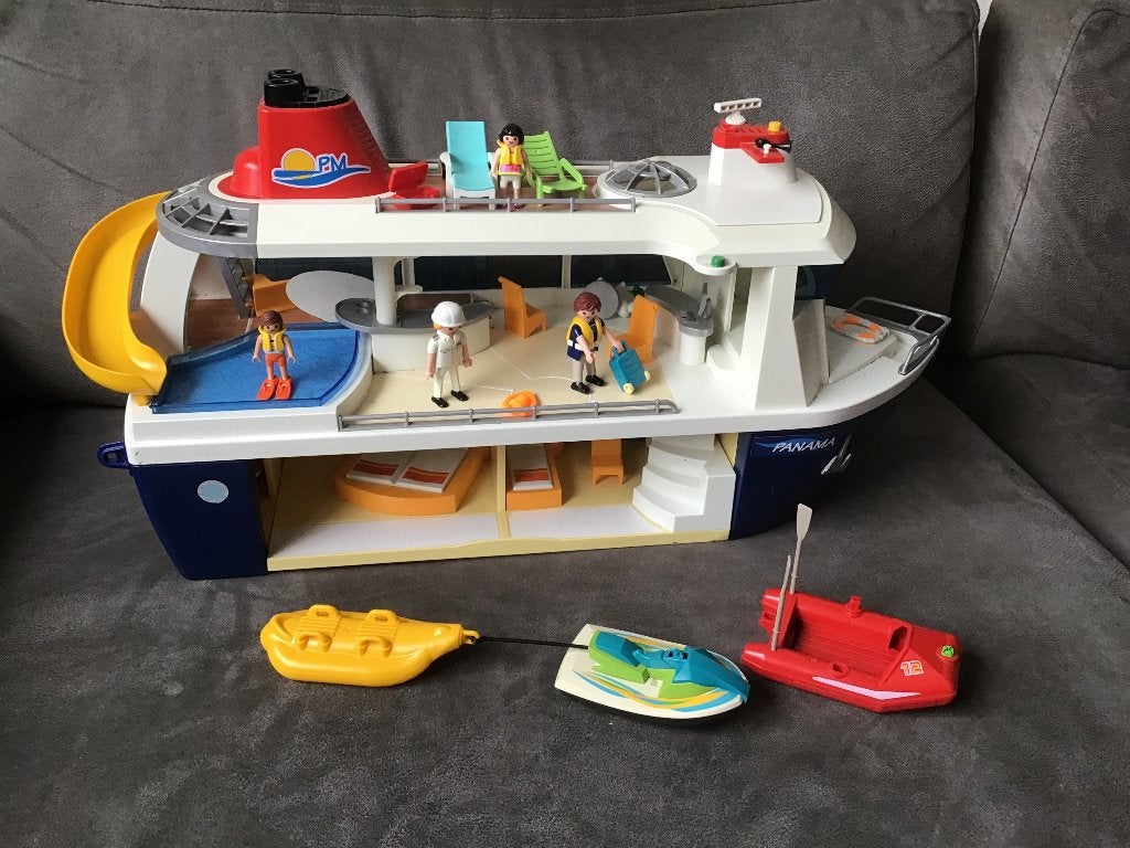 Playmobil cruse boot. Panama, Gebruikt, Losse onderdelen, 1.2.3, Ophalen of Verzenden