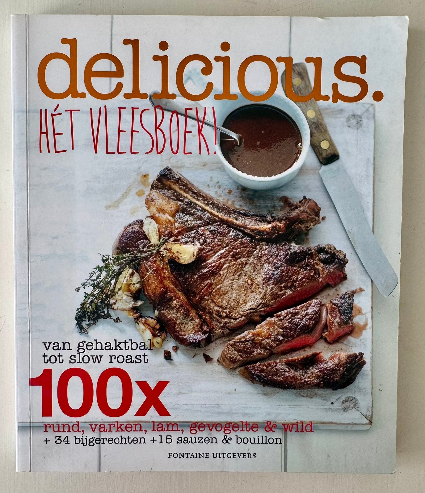 Delicious het vleesboek, Ophalen of Verzenden, Zo goed als nieuw