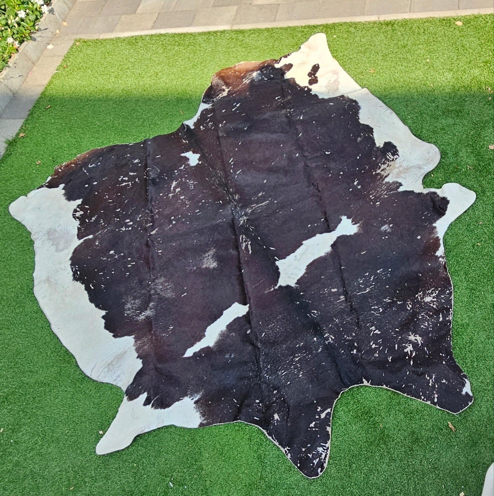 koeienhuid vloerkleed, Ophalen, Overige vormen, 200 cm of meer, 200 cm of meer