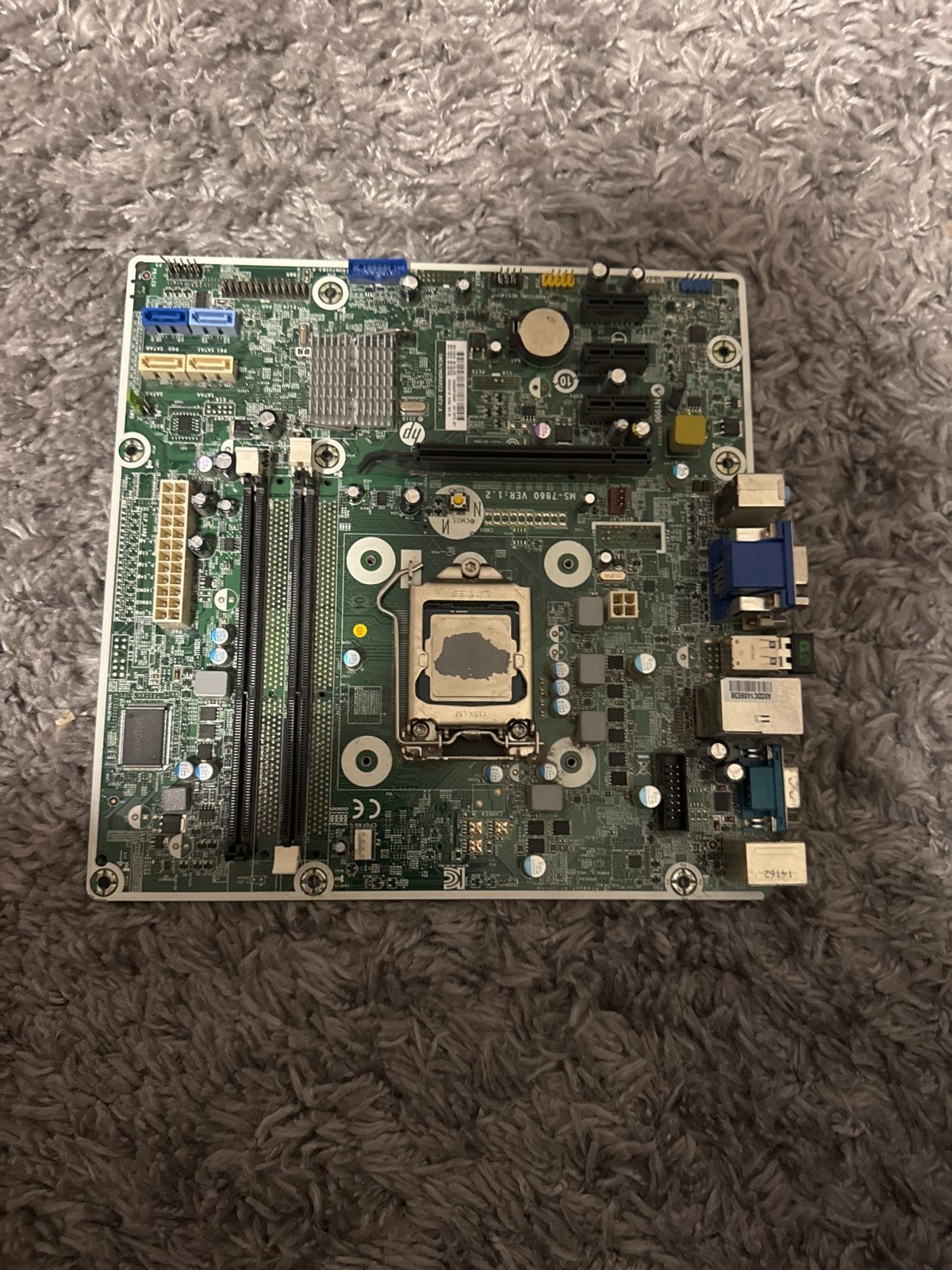 HP MS-7860 VER 1.2 Moederbord - Gebruikt, Computers en Software, Ophalen, Gebruikt, Intel, DDR3