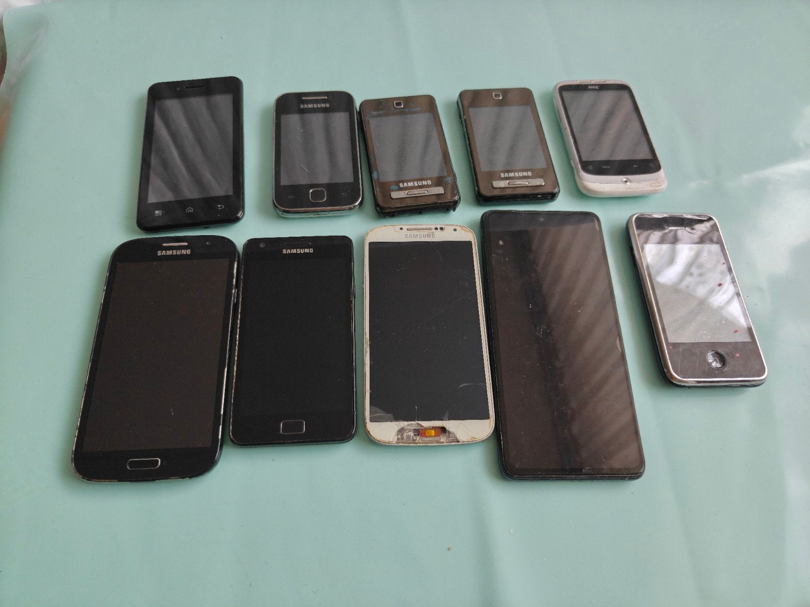 Partij defecte smartphones voor onderdelen of reparatie 10st, Ophalen of Verzenden, Niet werkend, Zonder abonnement, Zonder simlock