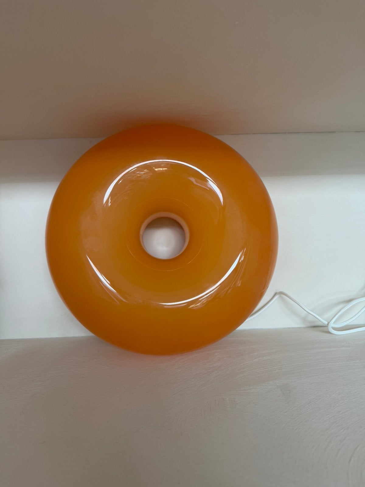 Ikea Varmblox donut lamp, Ophalen of Verzenden, Zo goed als nieuw, Rond