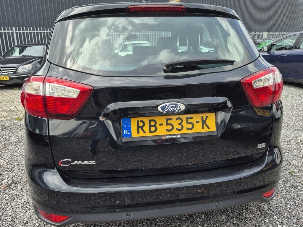 Ford C-MAX BWJ 2011 | 2.0 TDCi TITANIUM EXPORT NETTO | LEER, Auto's, Euro 5, Gebruikt, Zwart, 4 cilinders