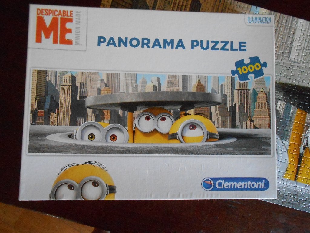 complete en nette legpuzzel Minions 1.000 st. Clementoni, Ophalen of Verzenden, 500 t/m 1500 stukjes, Zo goed als nieuw, Legpuzzel