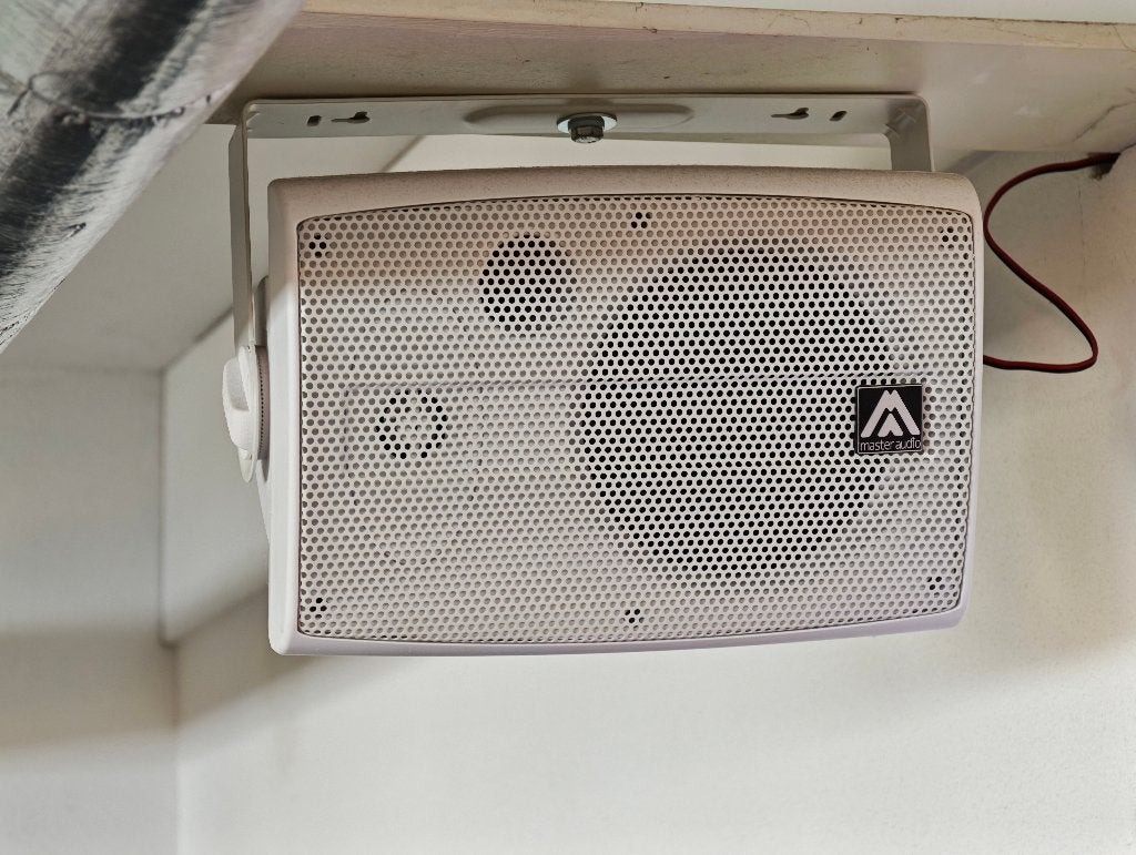 5x Master Audio B-6/T Wandspeakers 100W 16Ohm, Overige merken, Gebruikt, Speakerset, Ophalen of Verzenden