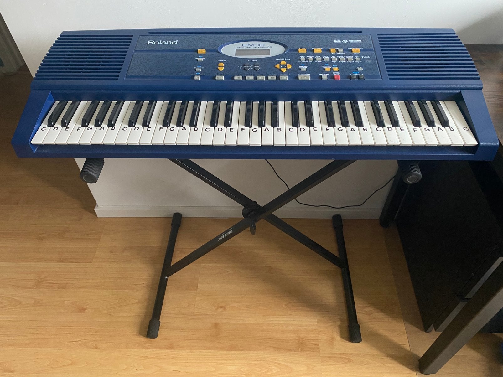 Creative keyboard Roland EM-10 61 toetsen excl. standaard, Ophalen, 61 toetsen, Zo goed als nieuw, Roland