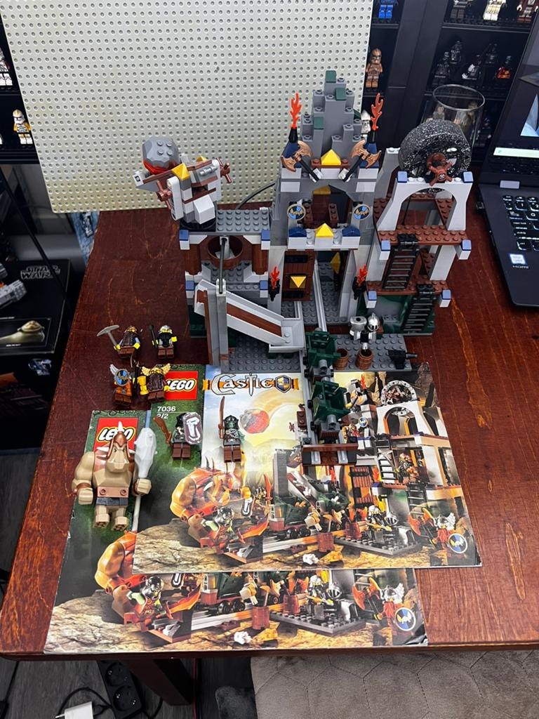 Lego fantasy era set 7036 Dwarves’ Mine compleet, Compleet, Lego, Ophalen of Verzenden, Zo goed als nieuw