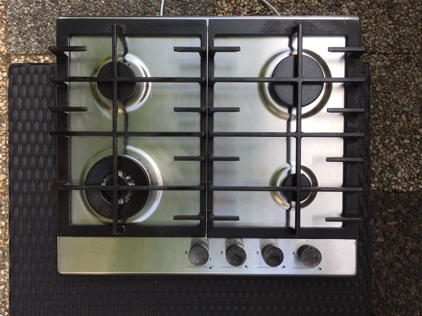 HOOVER GASFORNUIS, Ophalen of Verzenden, Vrijstaand, Gas, 4 kookzones