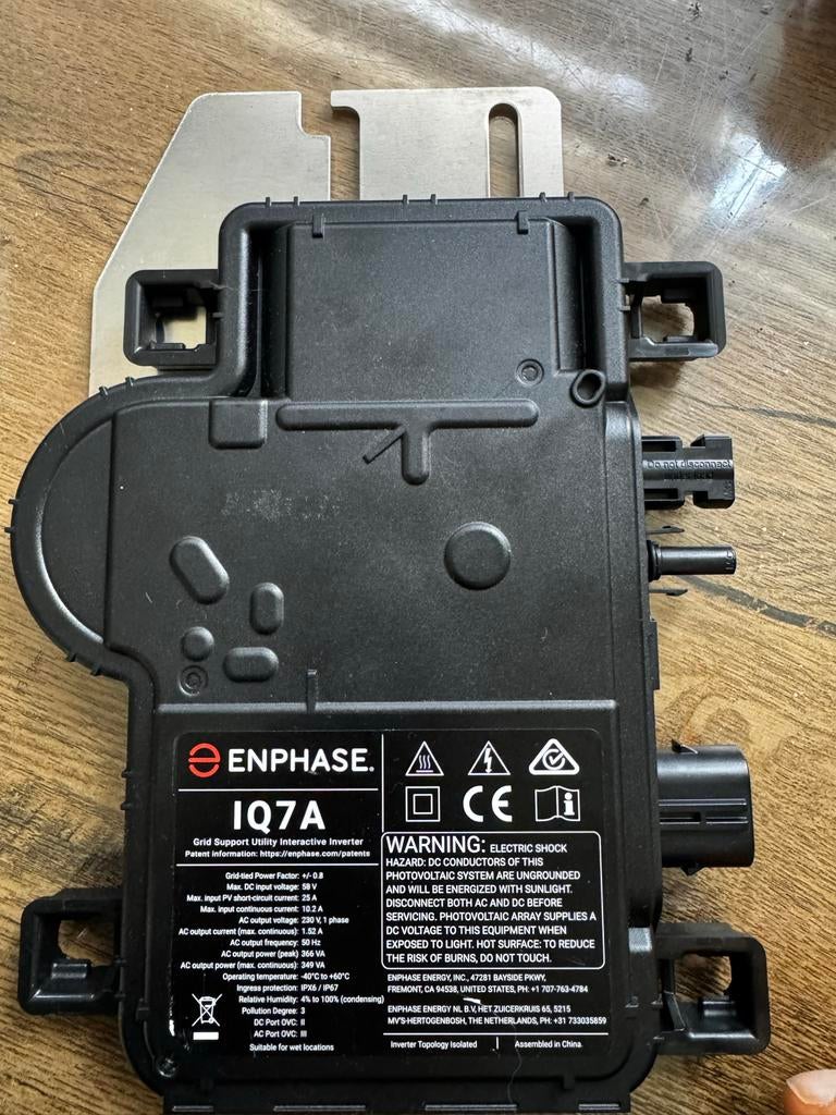 Enphase IQ7A Micro-omvormer voor zonnepanelen, Ophalen of Verzenden, Gebruikt, Overige typen
