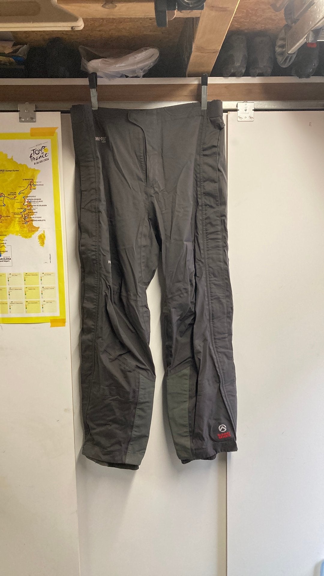 The North Face goretex regen/ overbroek, Ophalen of Verzenden, Gebruikt, Kleding