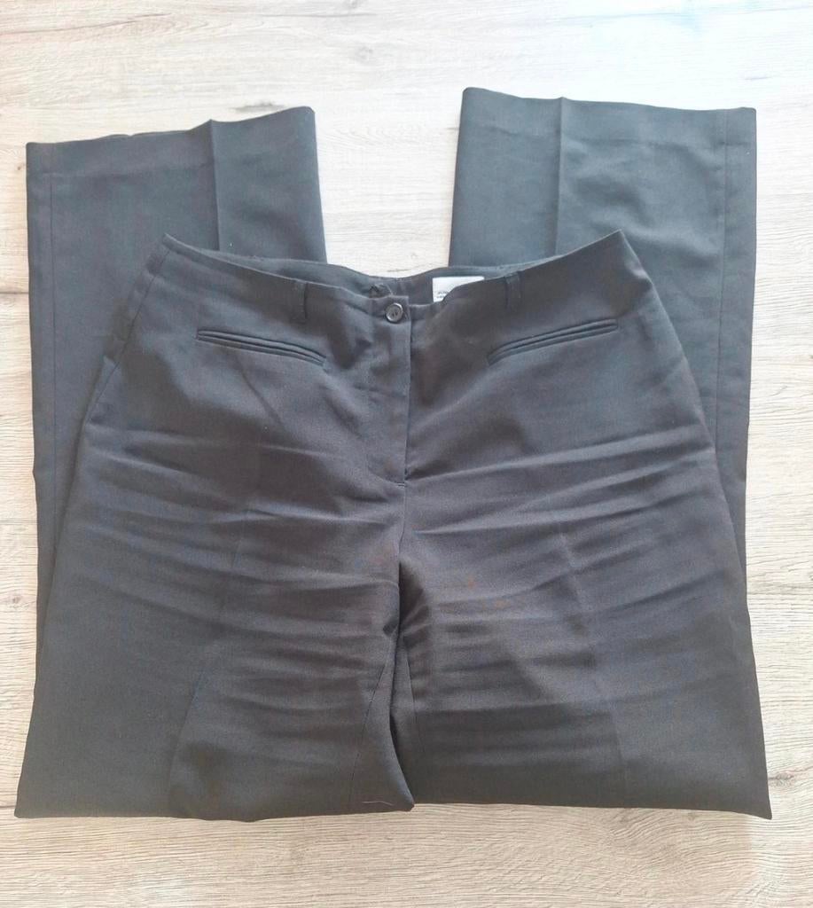 Jürgen Michaelsen Zwarte Broek Maat 42/44, Ophalen, Zwart, Maat 42/44 (L), Zo goed als nieuw