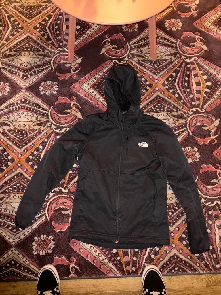 The North Face Zwarte Jas Maat S, Kleding | Heren, Jassen | Winter, Ophalen, Zo goed als nieuw, Maat 46 (S) of kleiner, Zwart