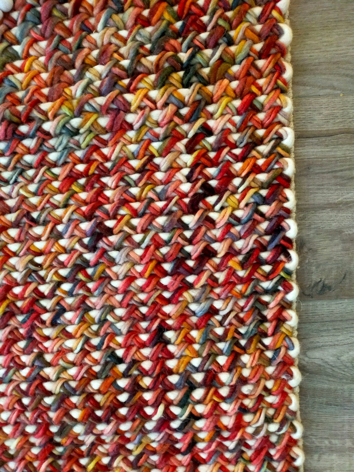 Prachtig veelkleurig wollen tapijt, zgan. 160x245., Huis en Inrichting, Stoffering | Tapijten en Kleden, Ophalen, 150 tot 200 cm