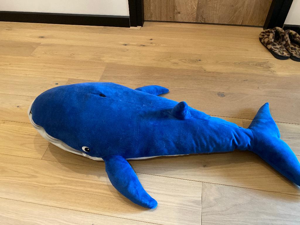 Walvis knuffel, Ophalen, IKEA, Overige typen, Blauw