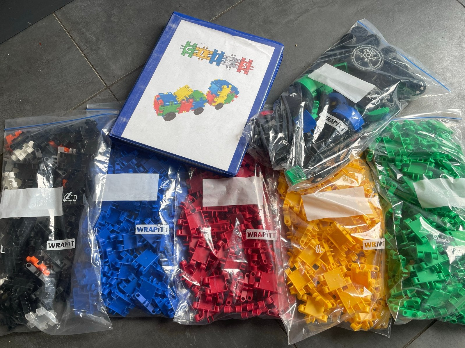 Grote hoeveelheid Clics met accessoires en voorbeelden, Kinderen en Baby's, Ophalen of Verzenden, Zo goed als nieuw, Jongen of Meisje