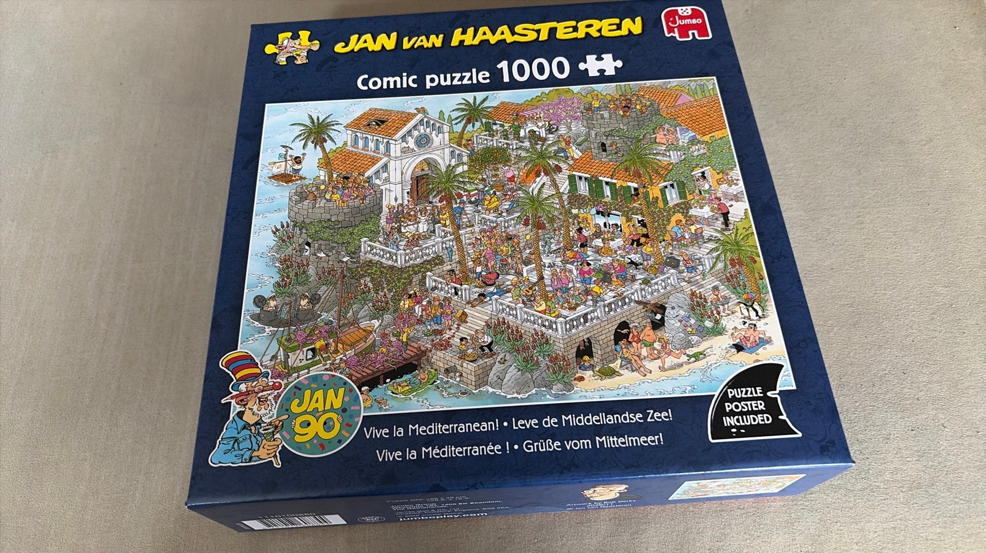 Jan van haasteren, Ophalen, 500 t/m 1500 stukjes, Zo goed als nieuw
