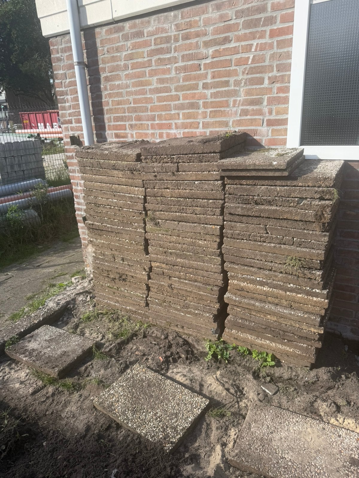 Gratis afhalen, Ophalen of Verzenden, Zo goed als nieuw, Beton, Klinkers
