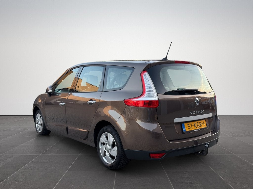 Renault Grand Scénic 2.0 Privilege Automaat|Cruise|Trekhaak, Auto's, Renault, Gebruikt, 4 cilinders, Bruin, 1405 kg