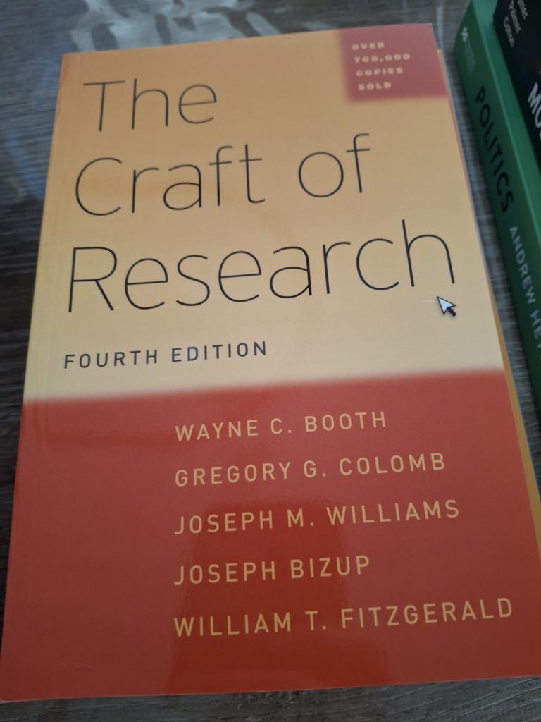 The Craft of Research - Vierde Editie, Ophalen of Verzenden, Gamma, Zo goed als nieuw, HBO