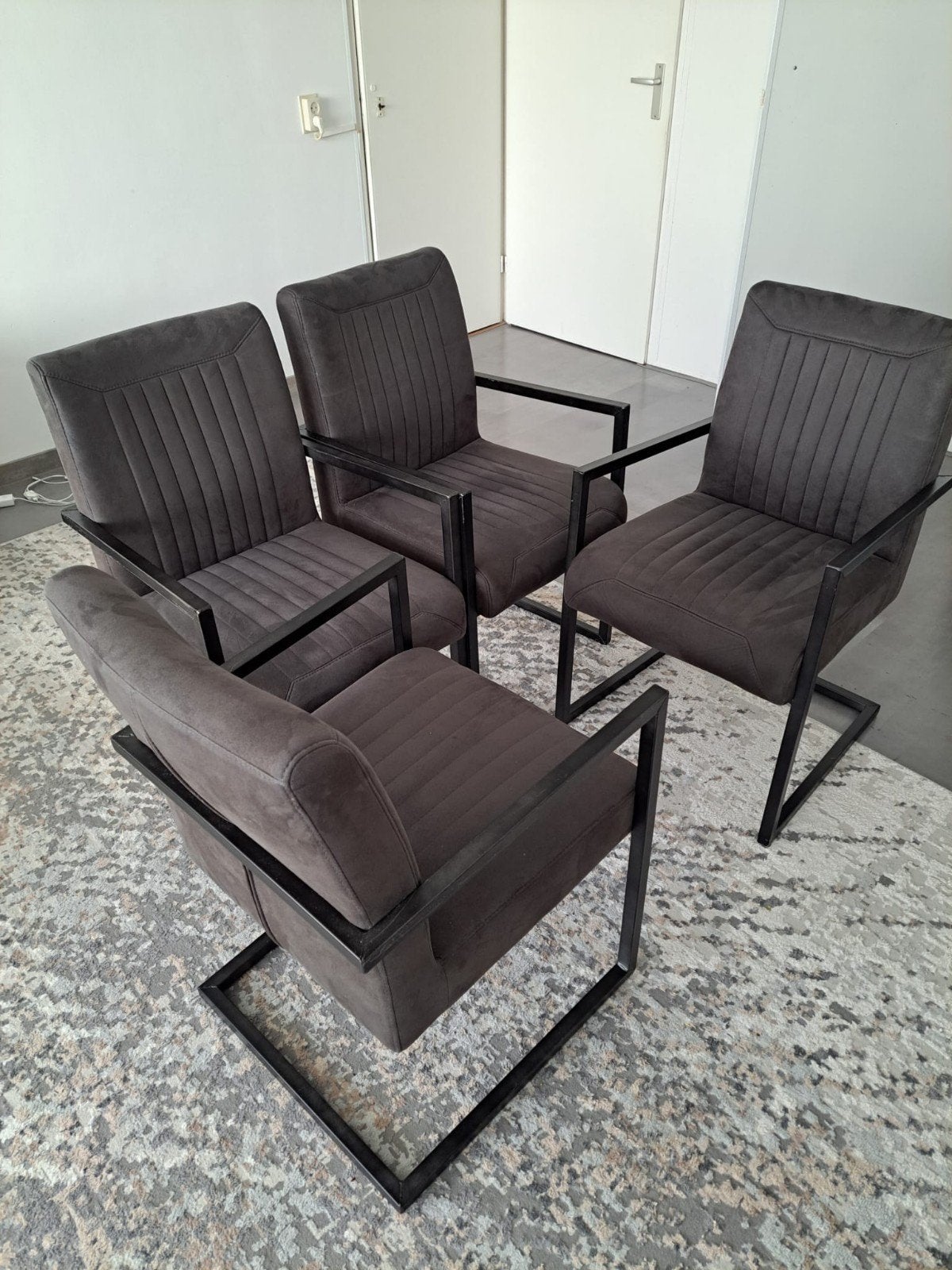 Eetkamerstoelen set van 4, Ophalen, 4 tot 6 stoelen