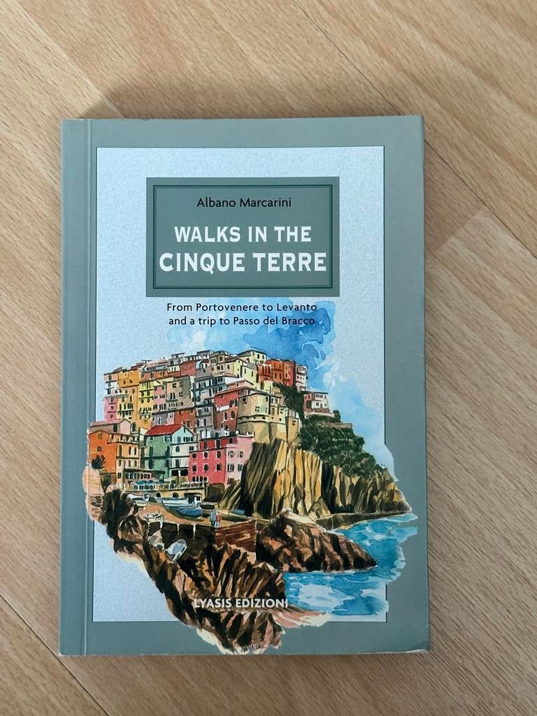 Wandelgids Cinque Terre - Albano Marcarini (Engels), Boeken, Reisgidsen, Overige merken, Fiets- of Wandelgids, Europa, Ophalen of Verzenden