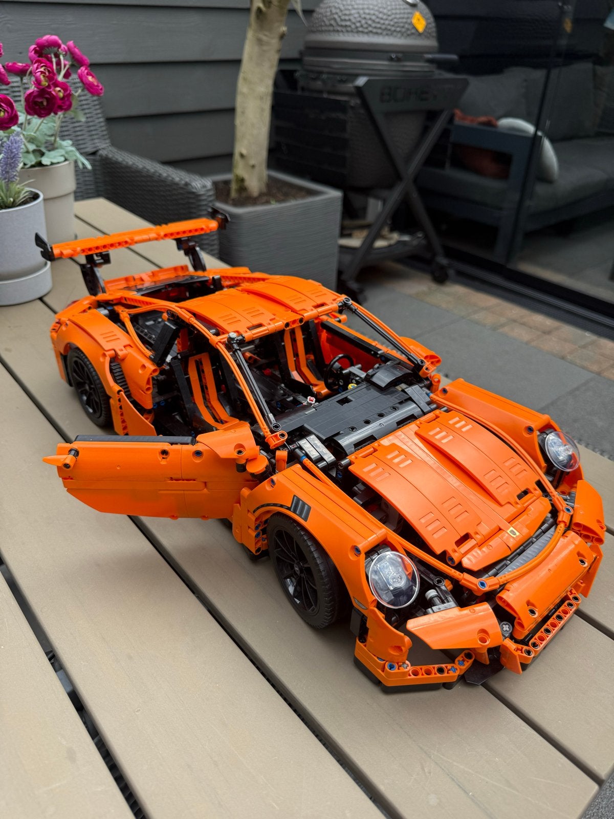 LEGO Technic 42056 Porsche 911 GT3 RS, Ophalen of Verzenden, Zo goed als nieuw