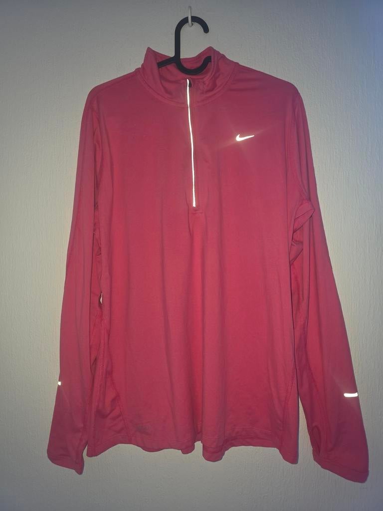 Nike Dri-FIT sporttop lange mouwen roze/fuchsia XL, Ophalen of Verzenden
