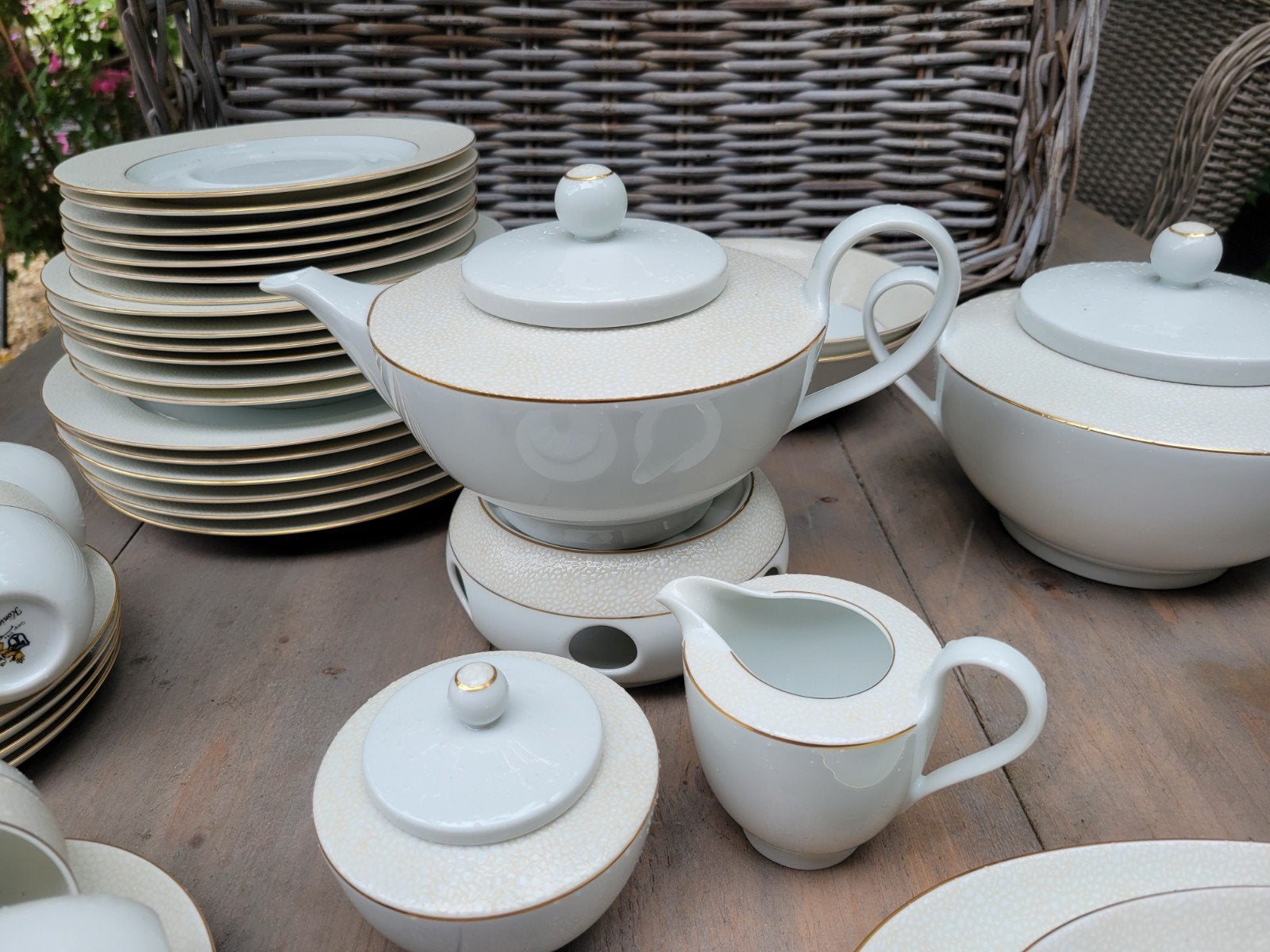 Konigl. pr. Tettau Bavaria servies, Ophalen