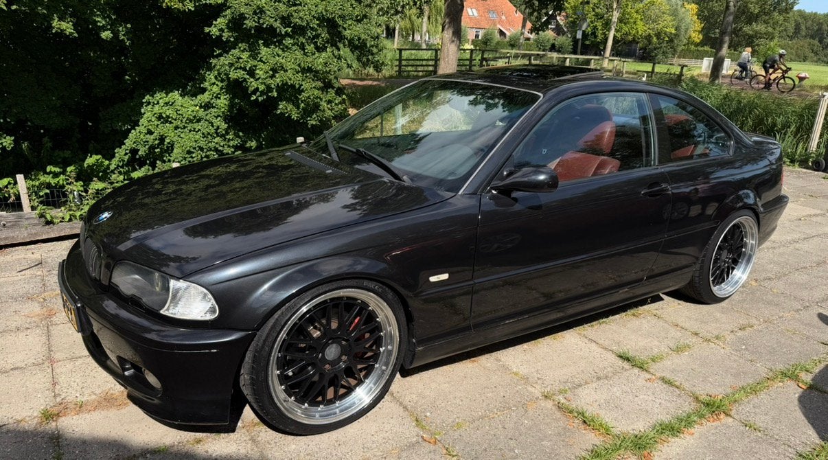 BMW E46 328Ci Coupé | Individual | M-Pakket | Nieuwe APK, Auto's, Zwart, Handgeschakeld, 193 pk, 6 cilinders