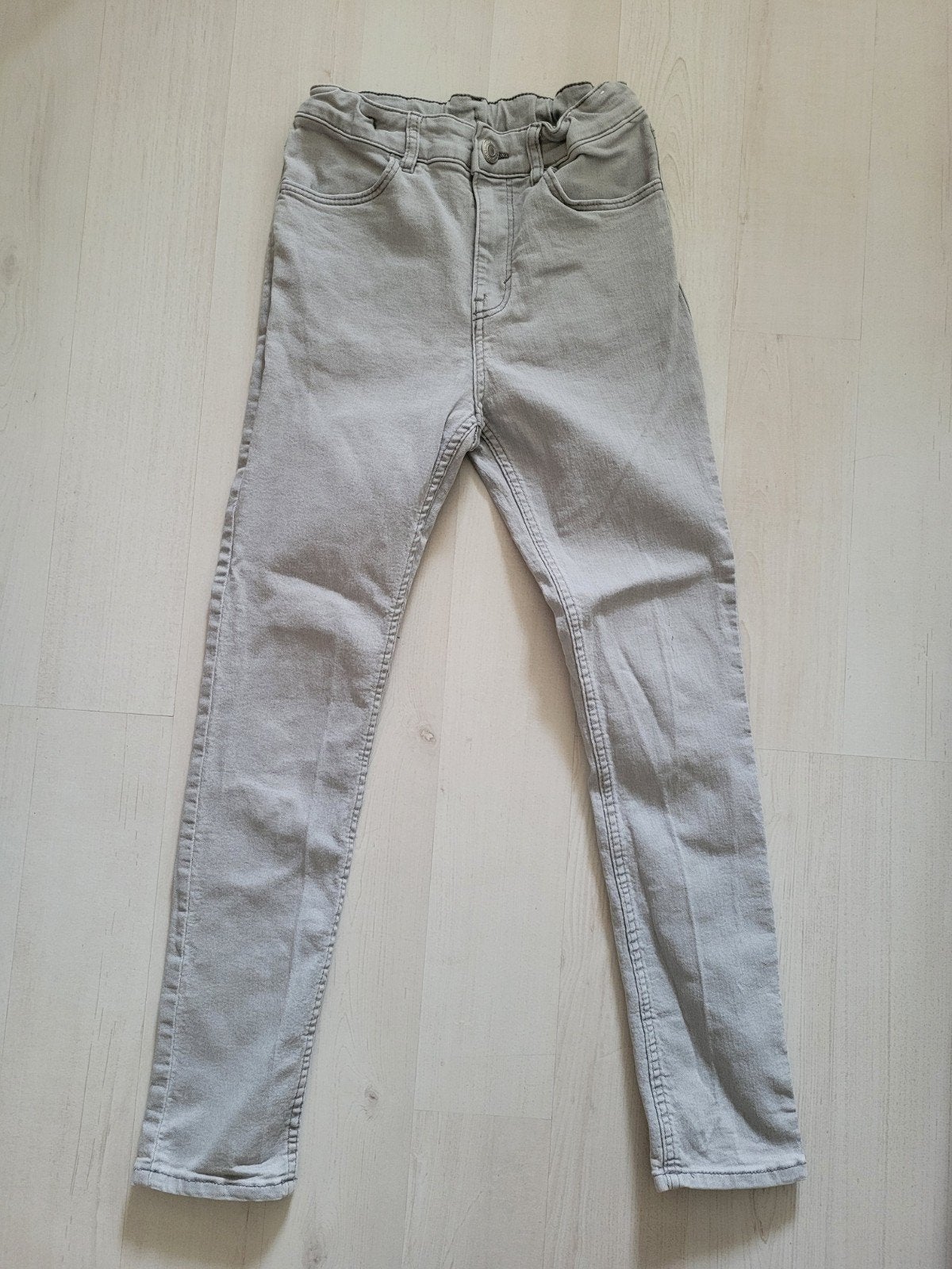 ZGAN grijze jeans H&M skinny fit maat 152 jongen, Broek, H&M, Ophalen of Verzenden, Zo goed als nieuw