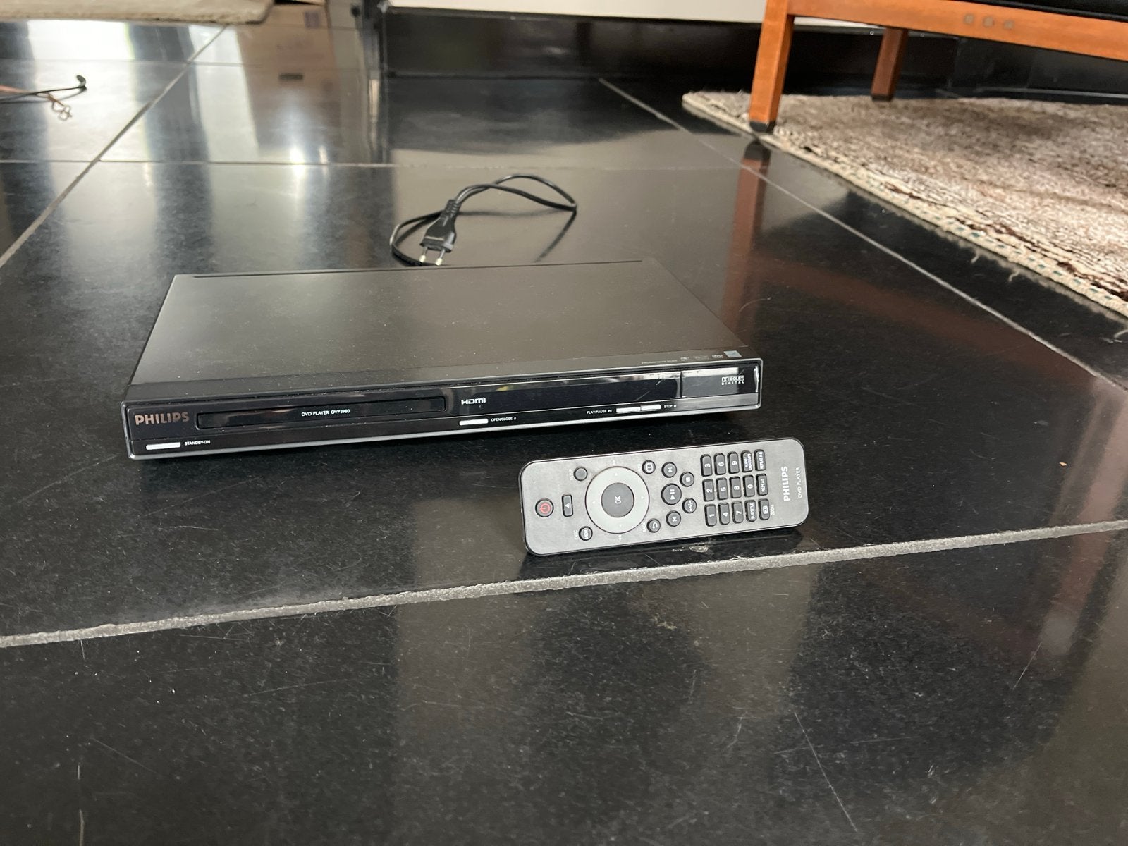 Philips DVP3980 DVD-speler met afstandsbediening, Audio, Tv en Foto, Ophalen of Verzenden, Gebruikt, Dvd-speler, Philips