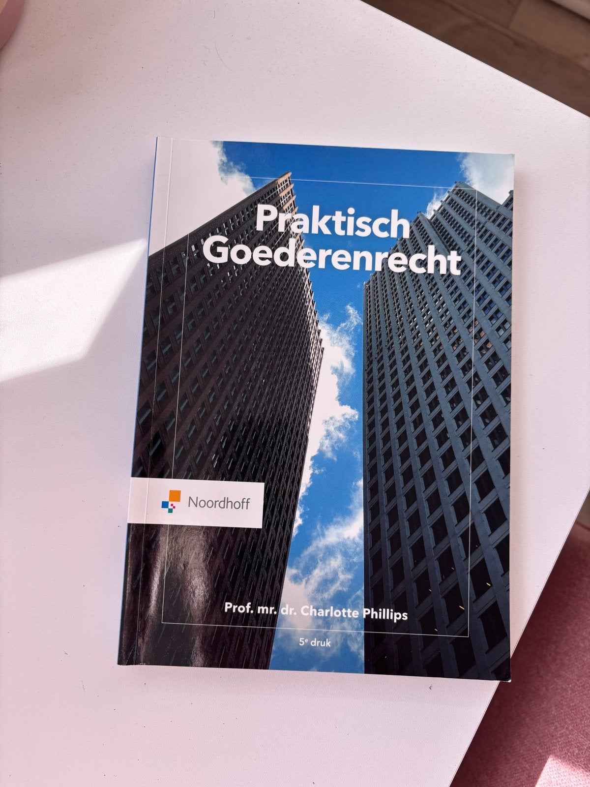 Praktisch Goederenrecht - 5e druk - Noordhoff, Ophalen of Verzenden, Gamma, Zo goed als nieuw, HBO