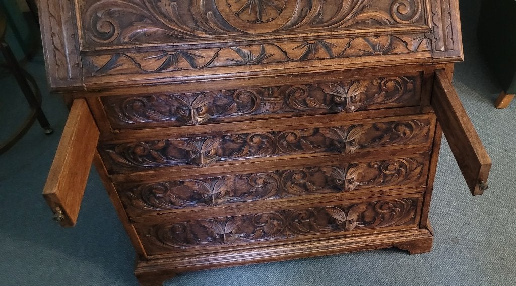secretaire, Ophalen