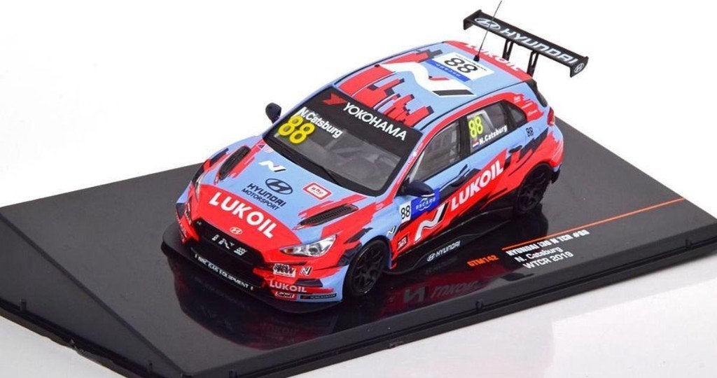 Hyundai i30 N TCR N. Catsburg v. Ixo nr. 68 1/43 rally race, Ophalen of Verzenden, Nieuw, Auto, Overige merken
