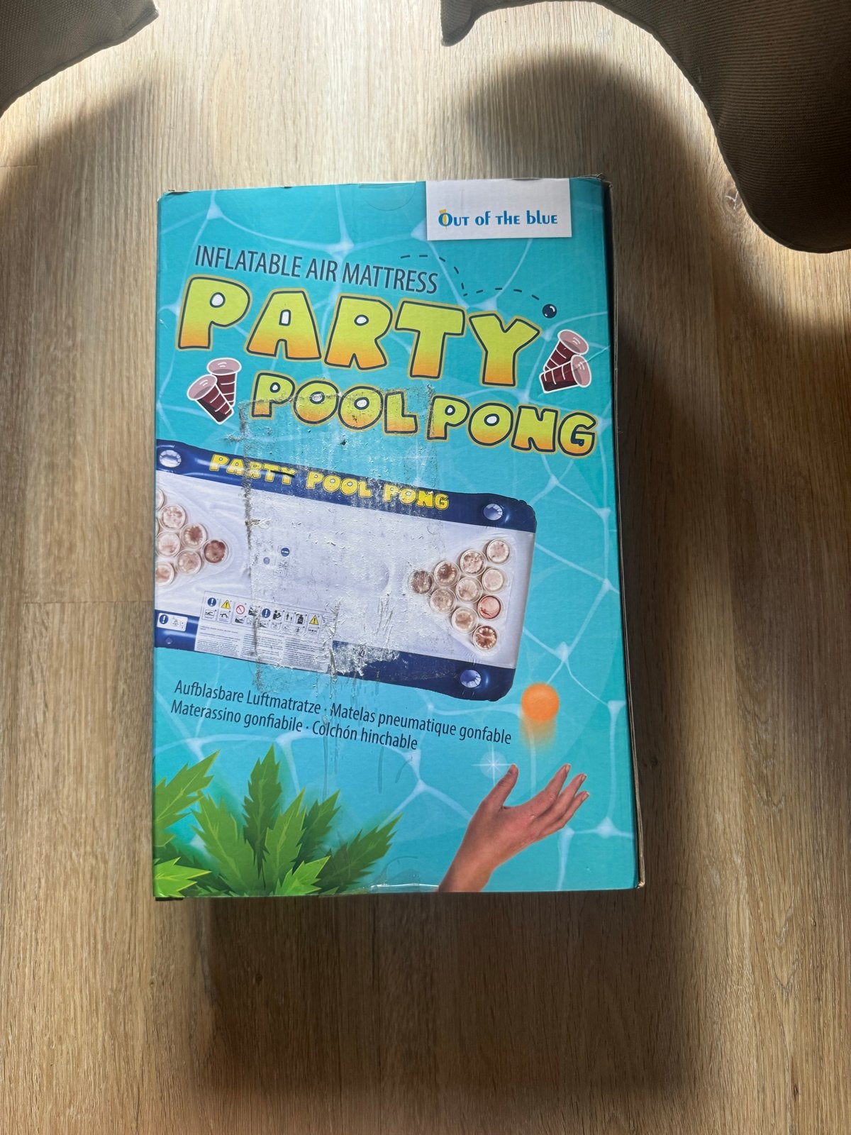 Opblaasbaar Party Pool Pong Luchtbed, Ophalen of Verzenden, Nieuw