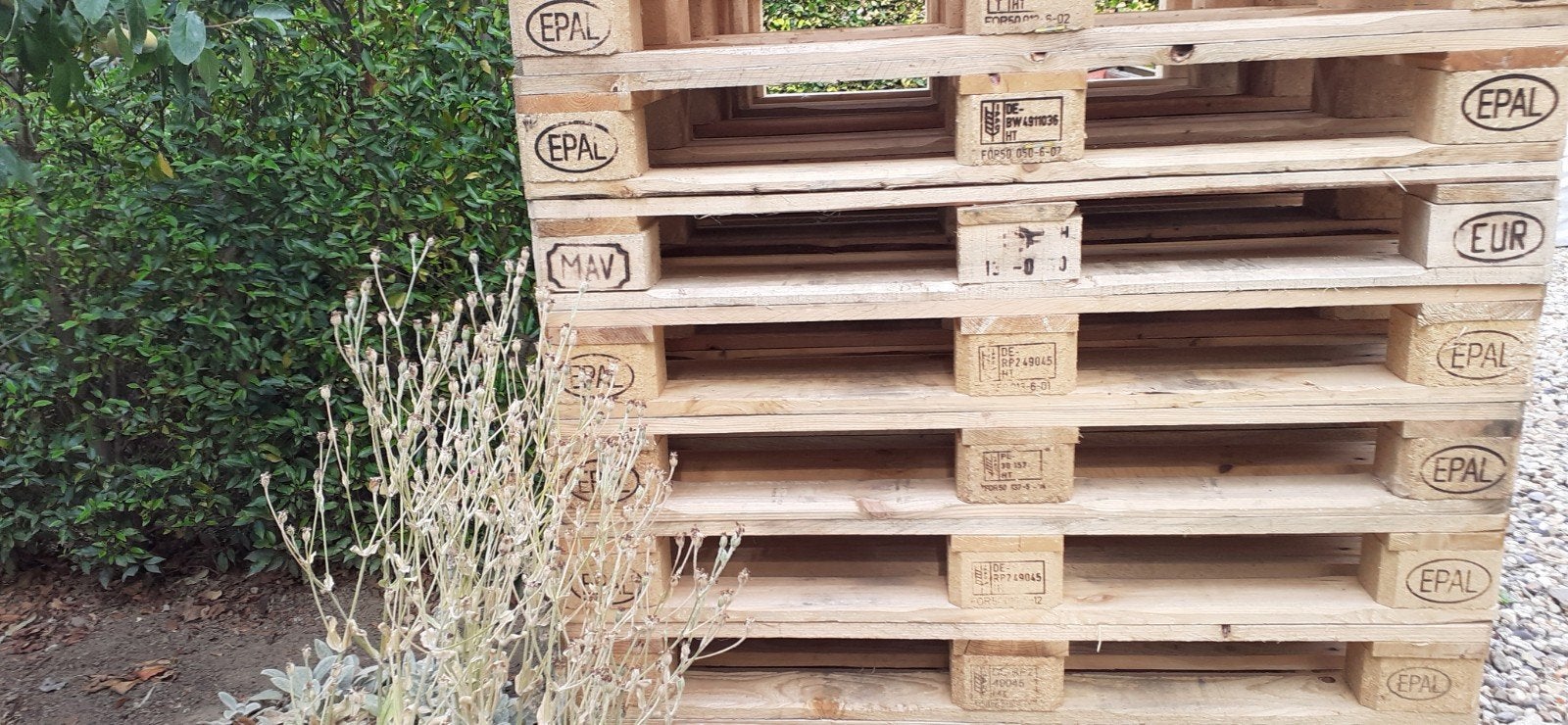 18 Euro pallets 80x120 in nieuwstaat, Doe-het-zelf en Verbouw, Hout en Planken, Ophalen, Nieuw, Overige typen