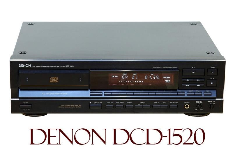 Denon DCD-1520, degelijke Japanse cd-speler, met remote, Ophalen of Verzenden, Gebruikt, Overige merken